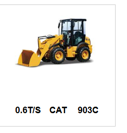 タイヤショベル CAT903C（0.6T/S）